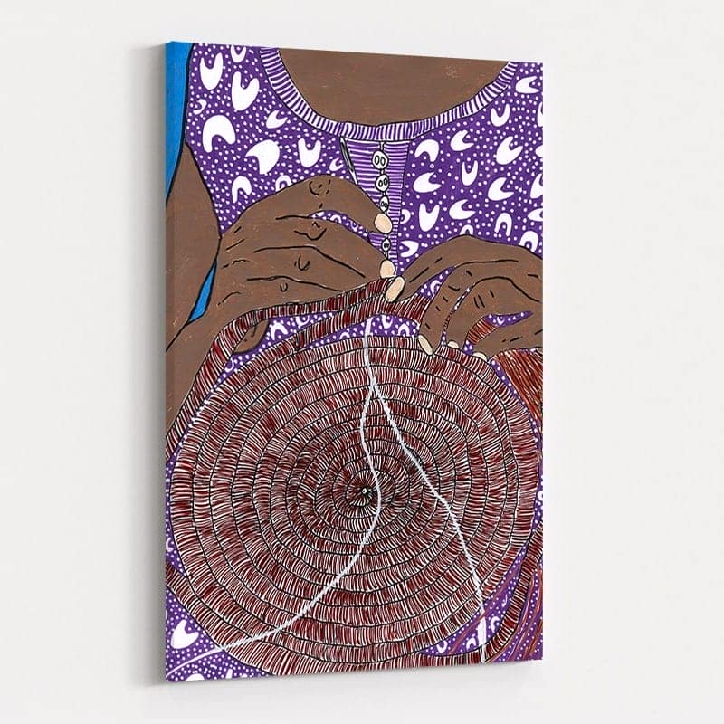 In Weaving Hands by Julianne Wade wall art