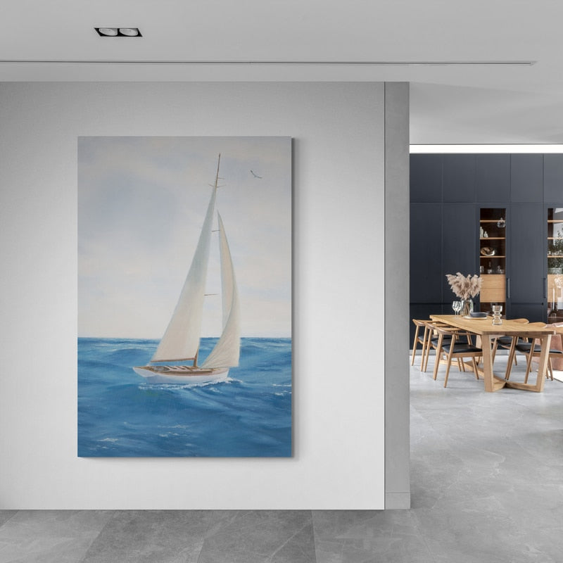 A Day At Sea I by James Wiens wall art from Glam Wall Art