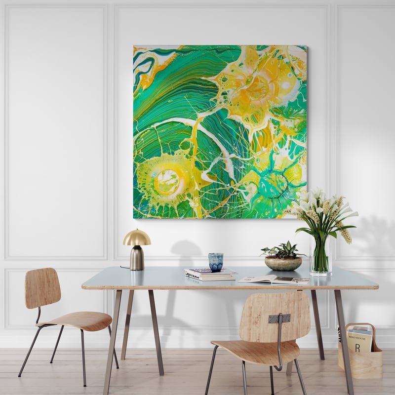 A Flare of Desire by Marina Strijakova wall art from Glam Wall Art