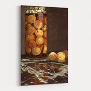 A Jar Of Peaches by Claude Monet wall art