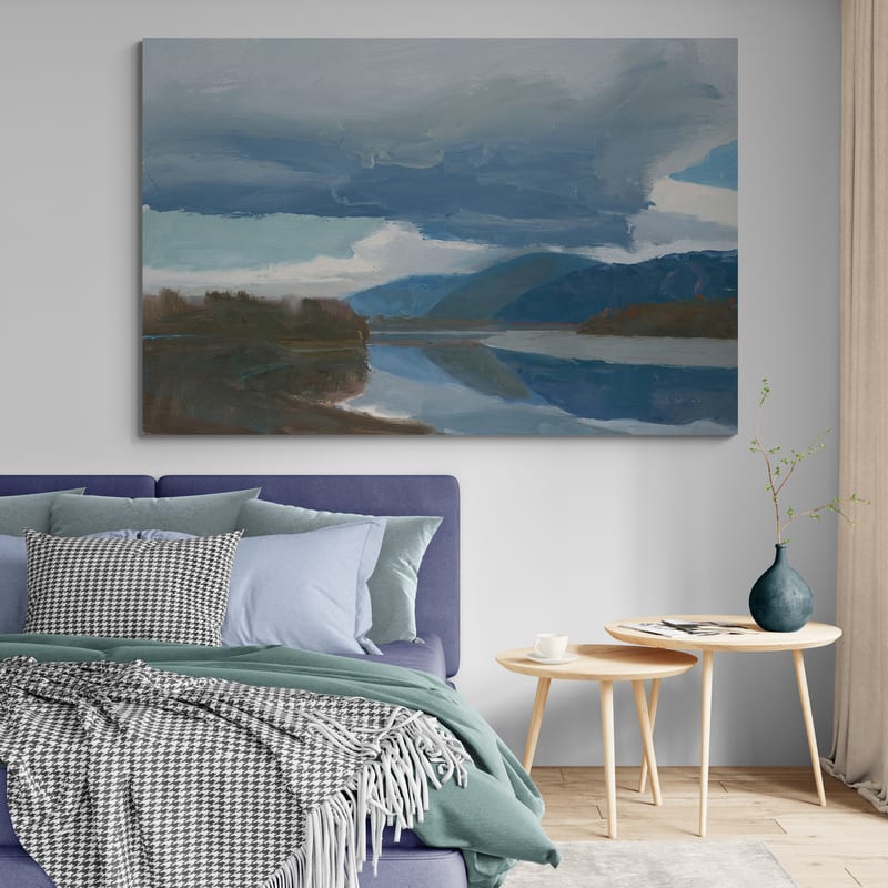 A River View by James Wiens wall art from Glam Wall Art