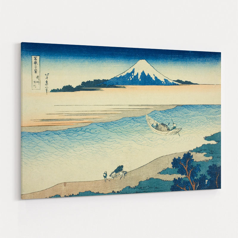A View Of Mount Fuji In Japan by Katsushika Hokusai wall art