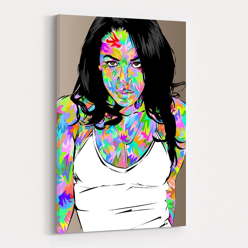 Aaliyah 2021 by Technodrome1 wall art