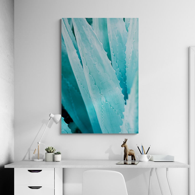 Abstract Agava IV Color by Elizabeth Urquhart wall art from Glam Wall Art