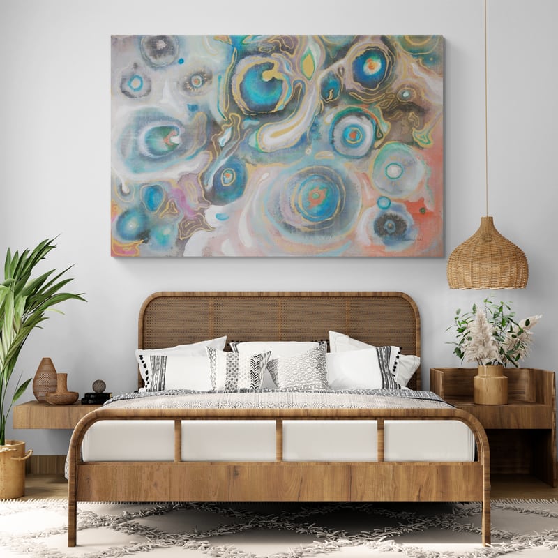 Abstract Stones by Danhui Nai wall art from Glam Wall Art