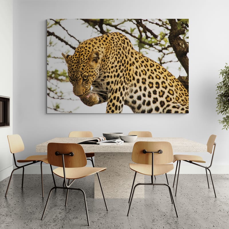 After Lunch by Max Blakesberg Studios wall art in a dining room