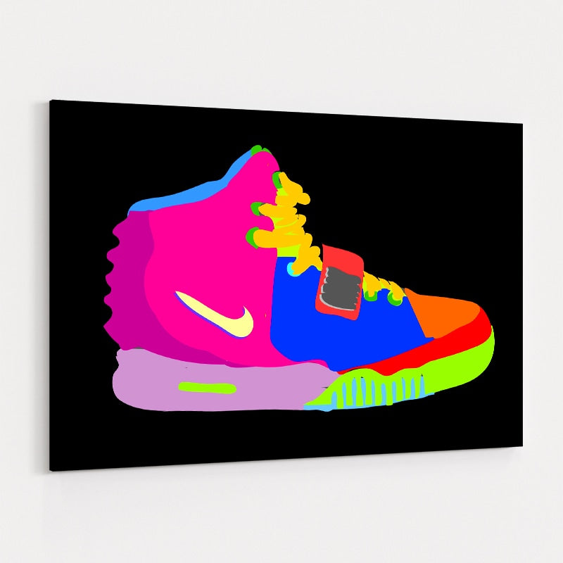 Air Yeezy and Them by Technodrome1 wall art