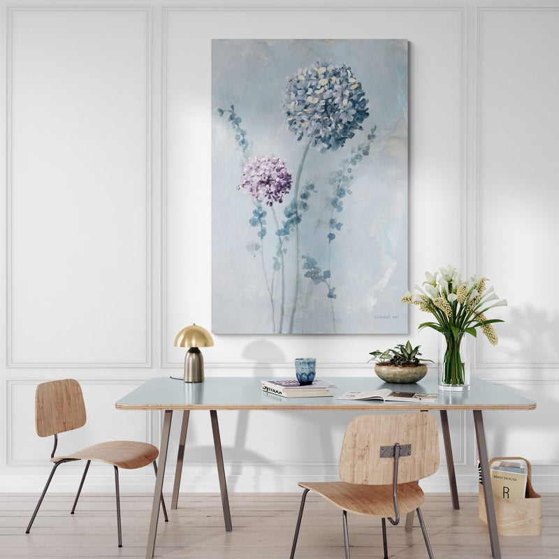 Airy Blooms I Purple by Danhui Nai wall art from Glam Wall Art