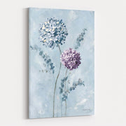 Airy Blooms II Purple by Danhui Nai wall art