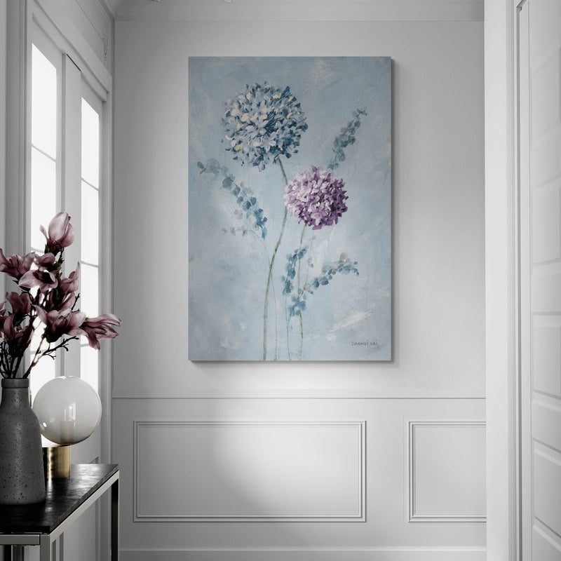 Airy Blooms II Purple by Danhui Nai wall art from Glam Wall Art