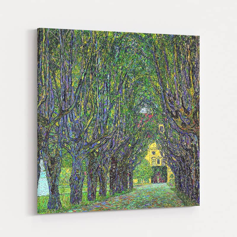 Alley in The Park of The Palace Cummer by Gustav Klimt wall art