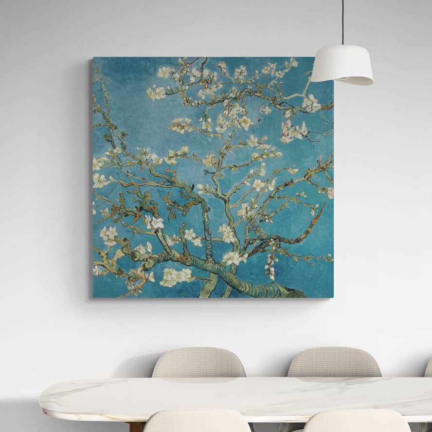 Almond Blossom 1890 II by Vincent Van Gogh wall art from Glam Wall Art