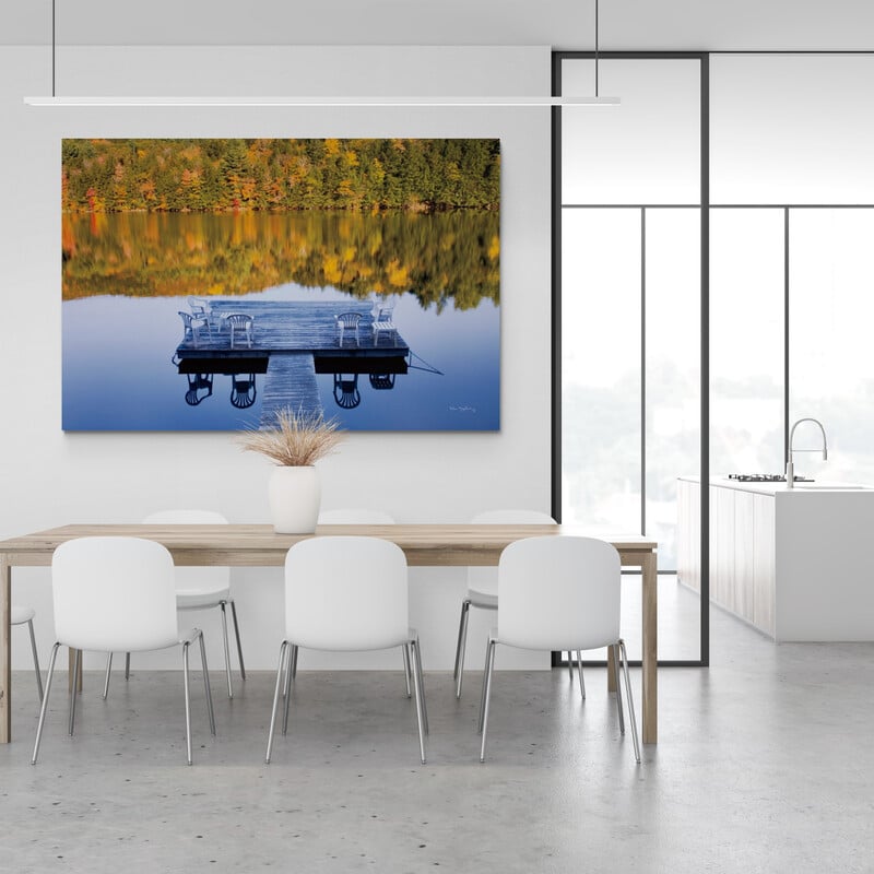 Amherst Lake by Alan Majchrowicz wall art from Glam Wall Art