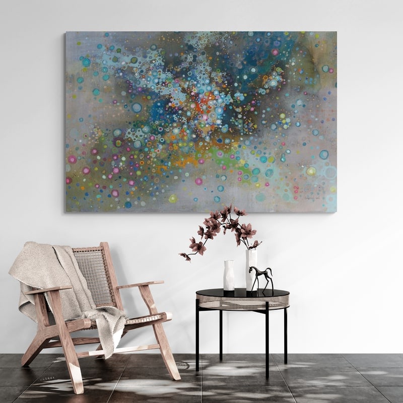 Andromeda by Danhui Nai wall art in a living room