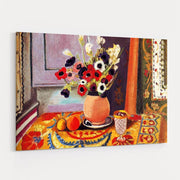 Anemone Flowers in an Earthen Vase by Henri Matisse wall art