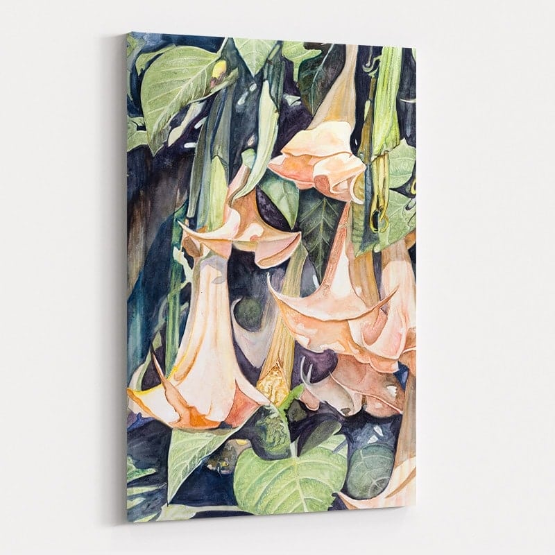 Angel Trumpets by Marina Strijakova wall art