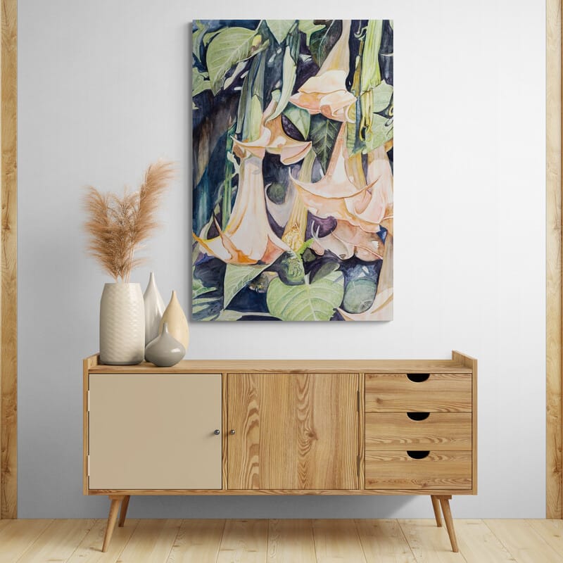 Angel Trumpets by Marina Strijakova wall art from Glam Wall Art