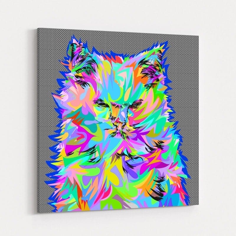 Angry Cat 2023 by Technodrome1 wall art