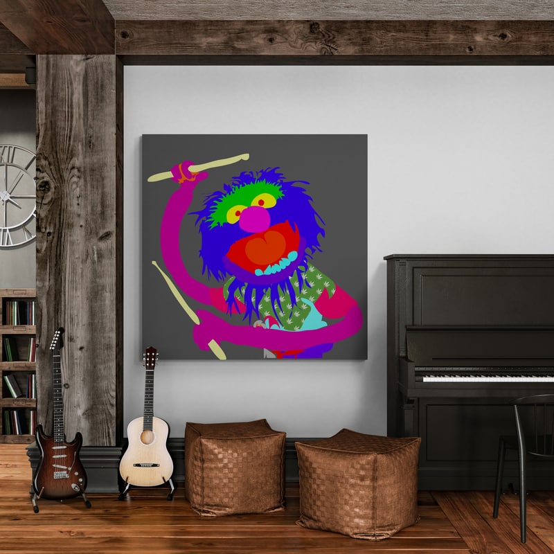 Animal by Technodrome1 wall art from Glam Wall Art