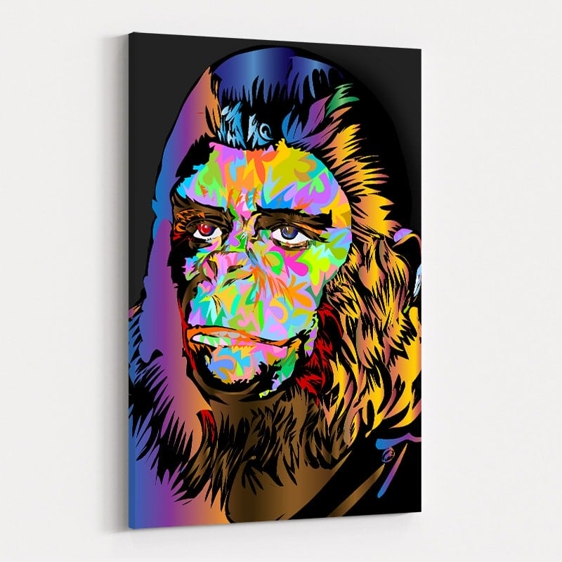 Ape 1 by Technodrome1 wall art