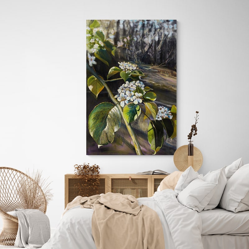 Apple Bloom by Marina Strijakova wall art from Glam Wall Art