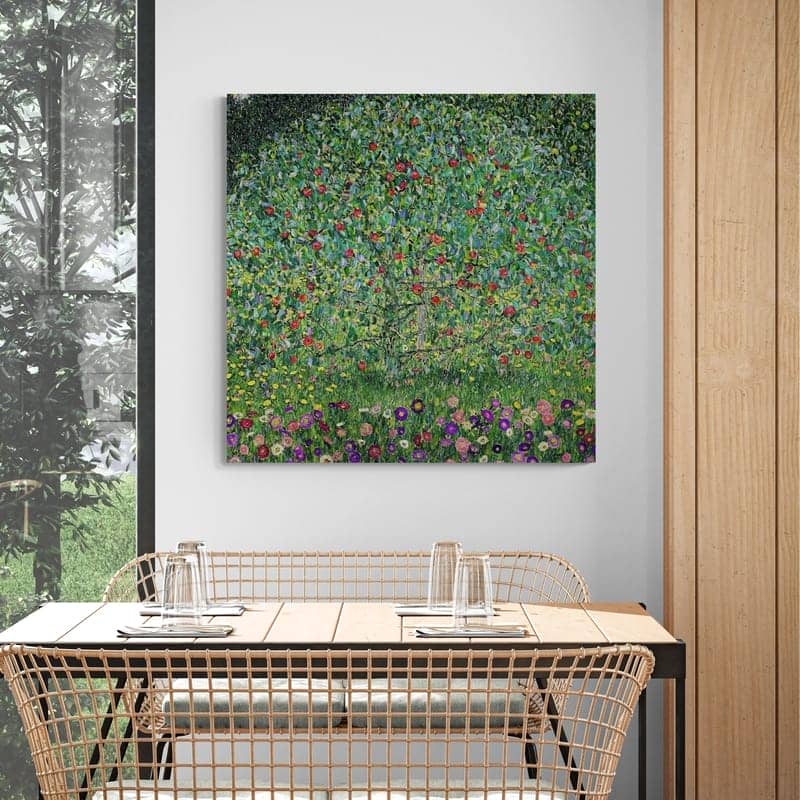 Apple Tree I by Gustav Klimt wall art from Glam Wall Art