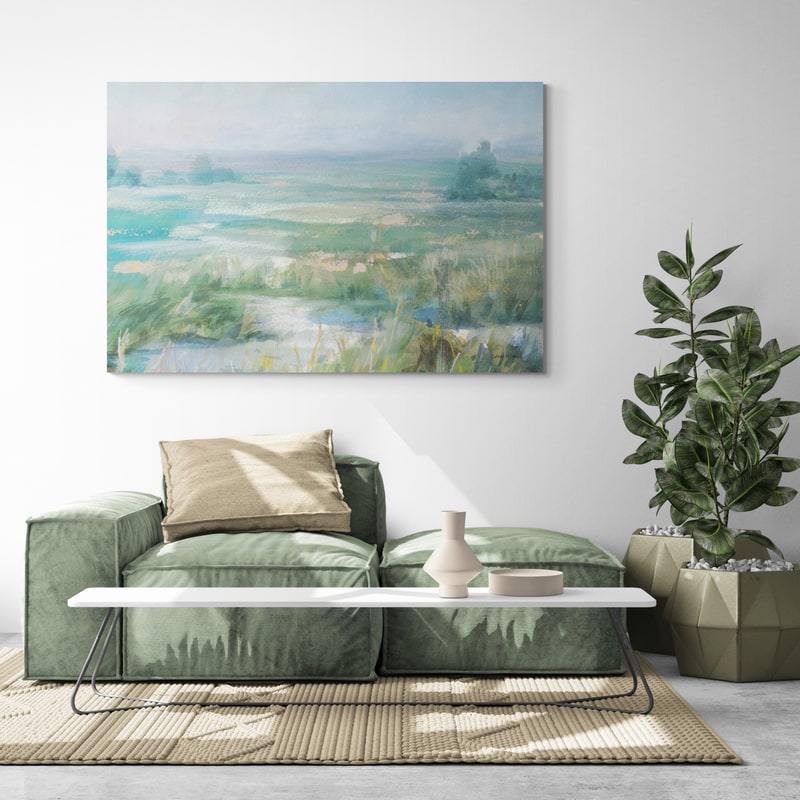 April Meadow by Danhui Nai wall art from Glam Wall Art
