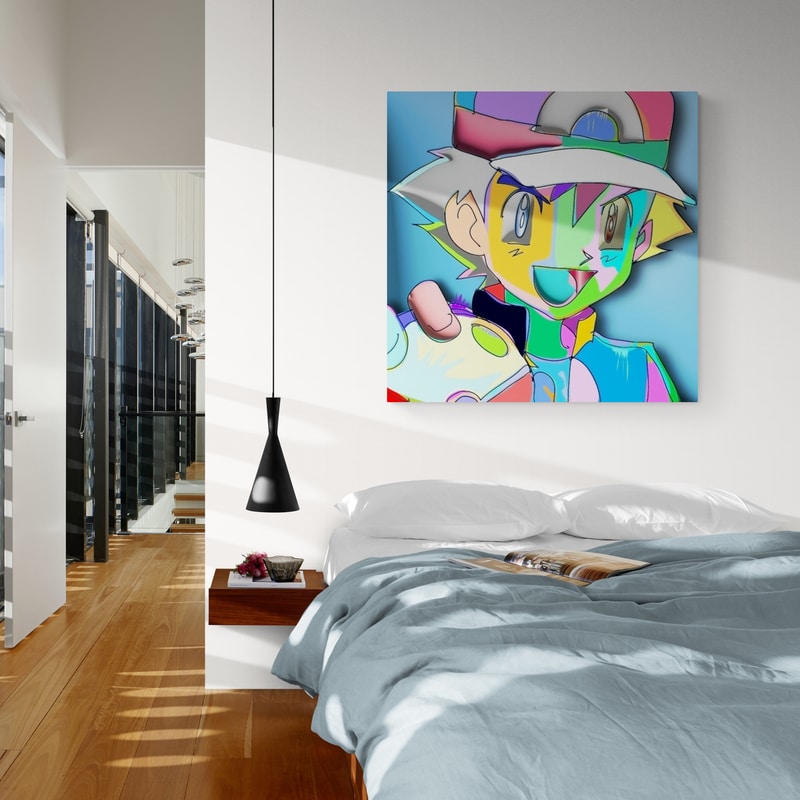 Ash 2024 by Technodrome1 wall art from Glam Wall Art