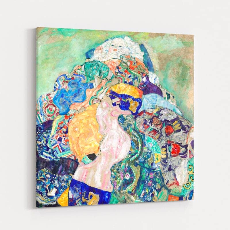 Baby (Cradle) by Gustav Klimt wall art