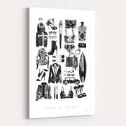 Back to Black I by Mercedes Lopez Charro wall art