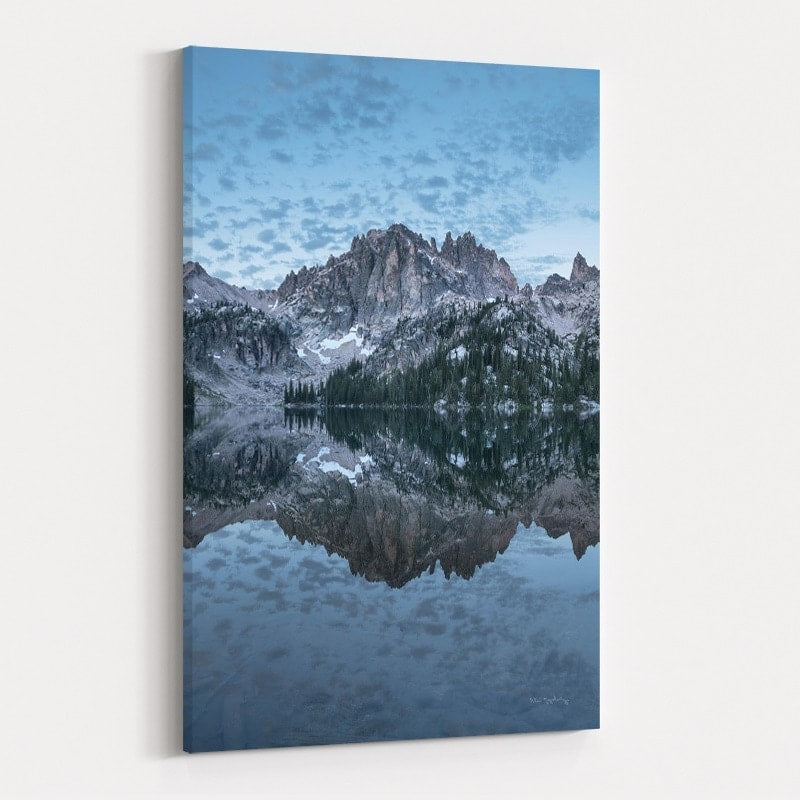 Baron Lake Monte Verita Peak Sawtooth Mountains I by Alan Majchrowicz wall art