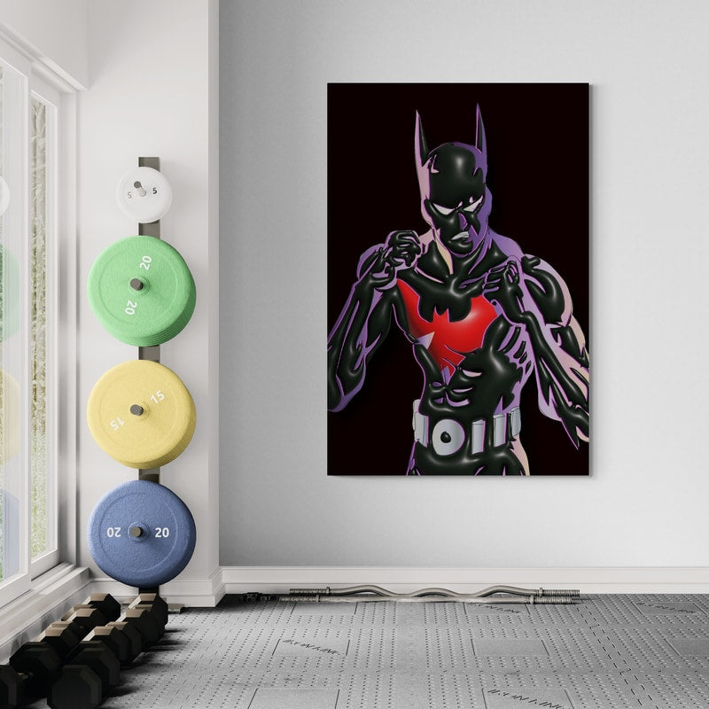 Batman Beyond 2024 by Technodrome1 wall art from Glam Wall Art