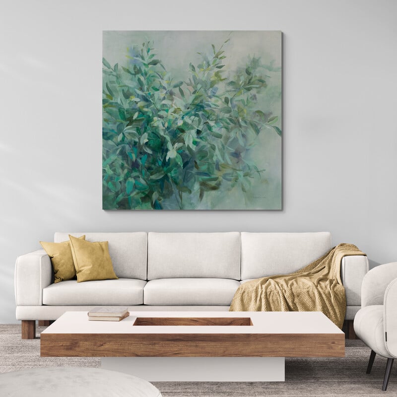 Bay Laurel by Danhui Nai wall art in a living room