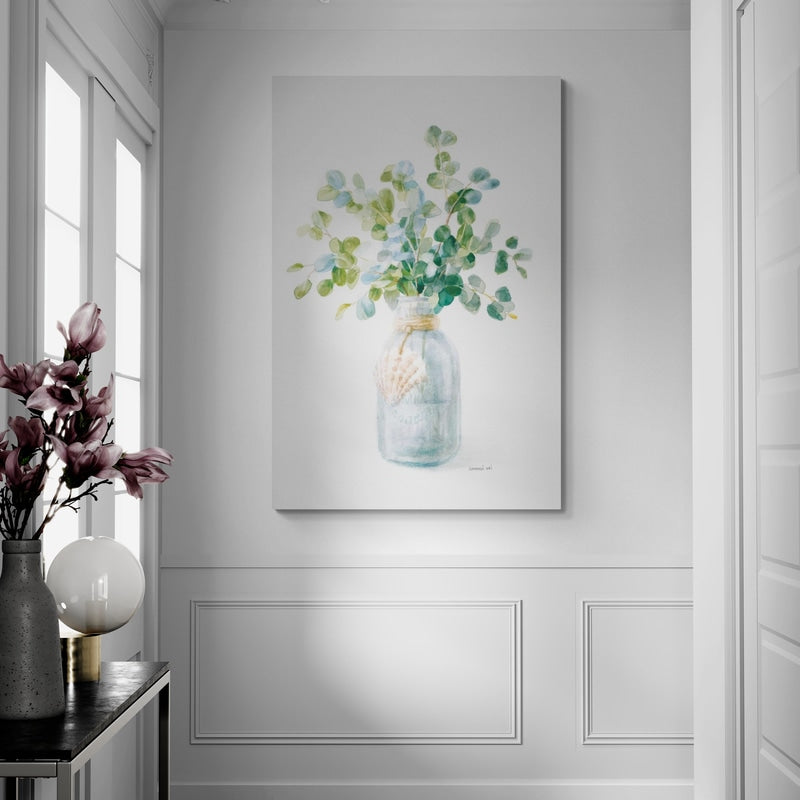 Beach Eucalyptus I by Danhui Nai wall art from Glam Wall Art