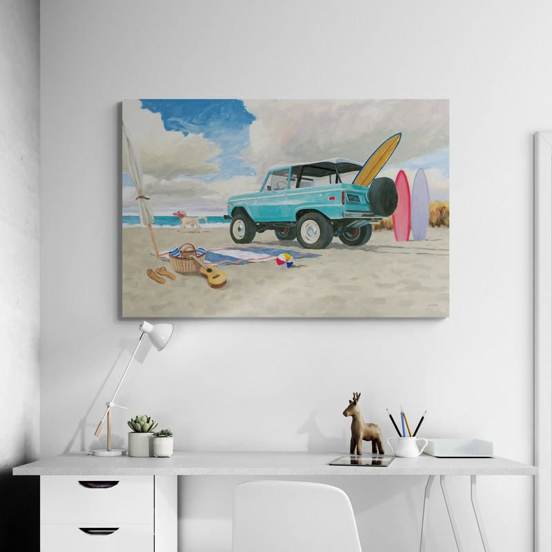 Beach Ride I by James Wiens wall art from Glam Wall Art