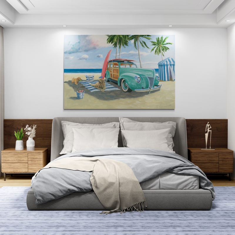 Beach Ride III by James Wiens wall art from Glam Wall Art