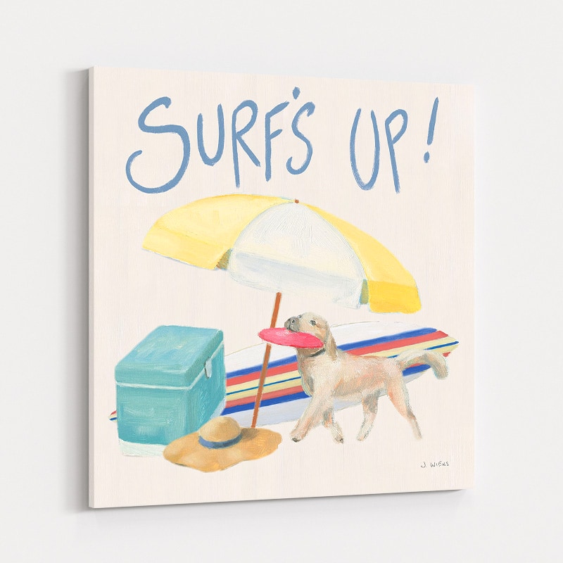 Beach Ride Surfs Up XIV by James Wiens wall art