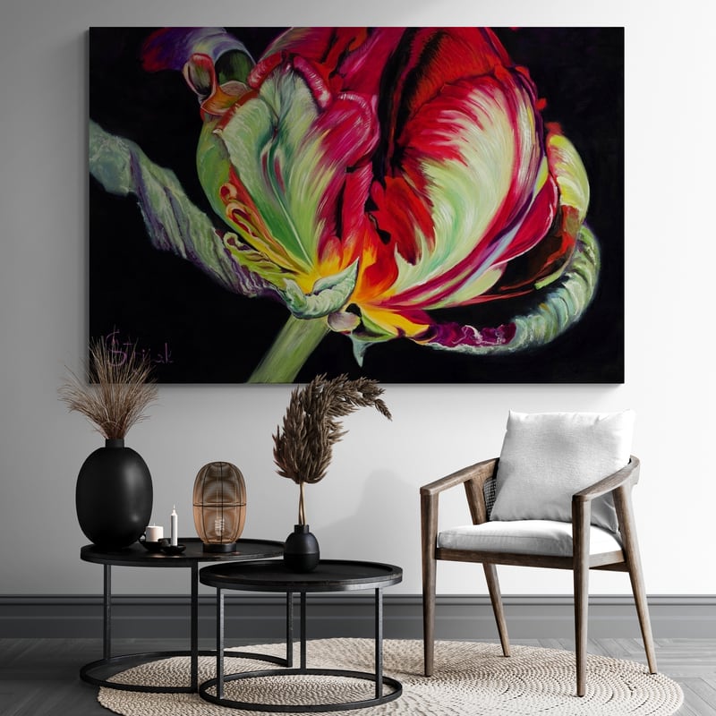 Beatrijs by Marina Strijakova wall art in a living room