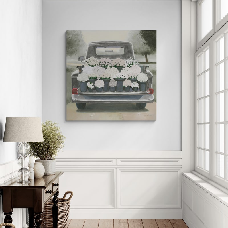 Beautiful Country III Gray White by James Wiens wall art from Glam Wall Art