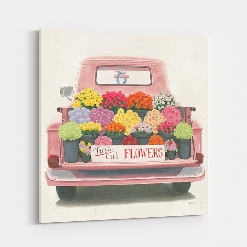 Beautiful Country III Sq Pink by James Wiens wall art