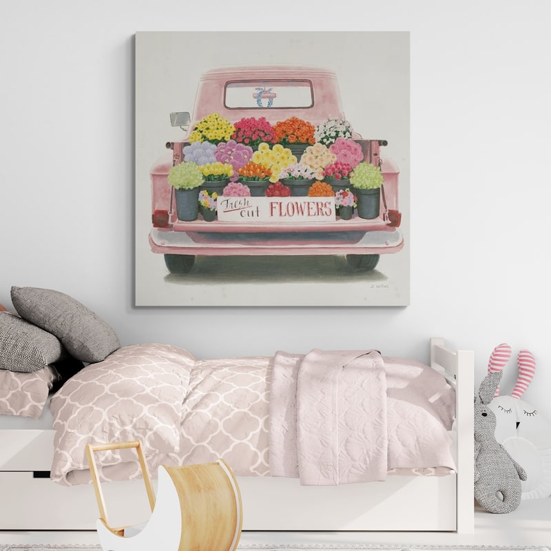 Beautiful Country III Sq Pink by James Wiens wall art from Glam Wall Art