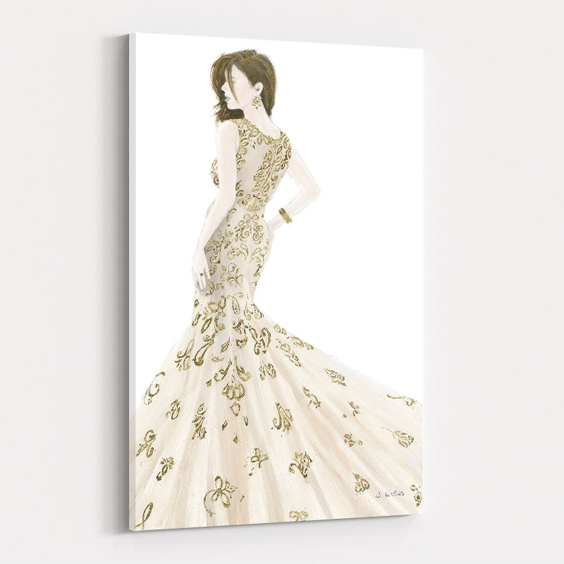 Beautiful Lady I Neutral by James Wiens wall art