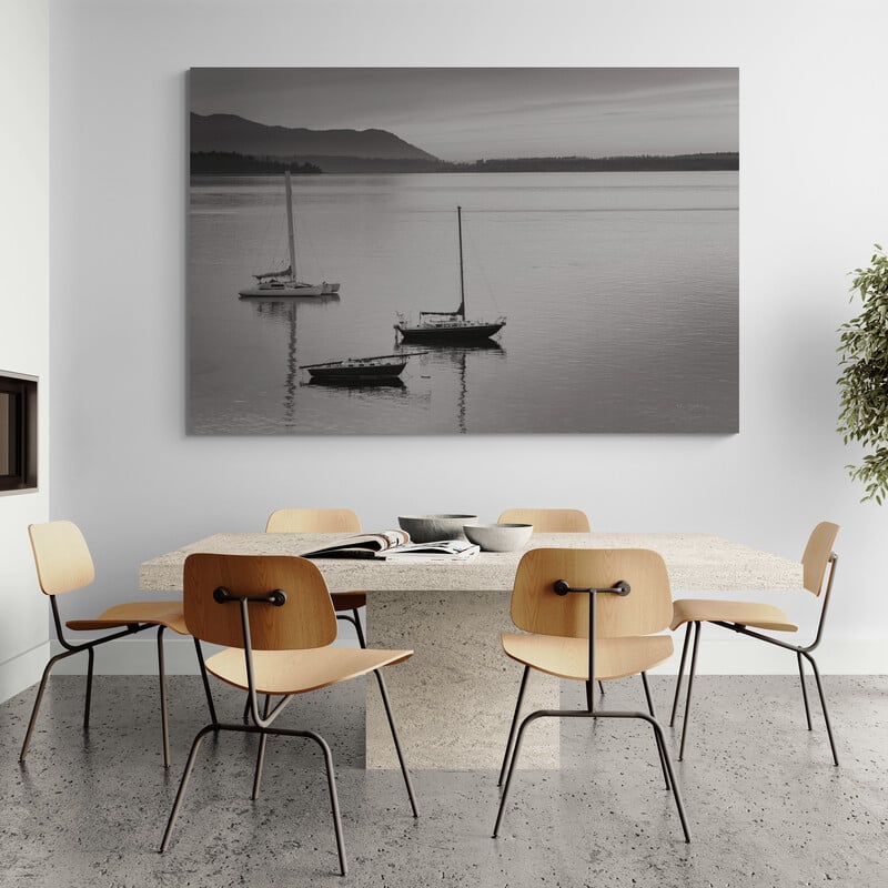 Bellingham Bay Bw by Alan Majchrowicz wall art from Glam Wall Art