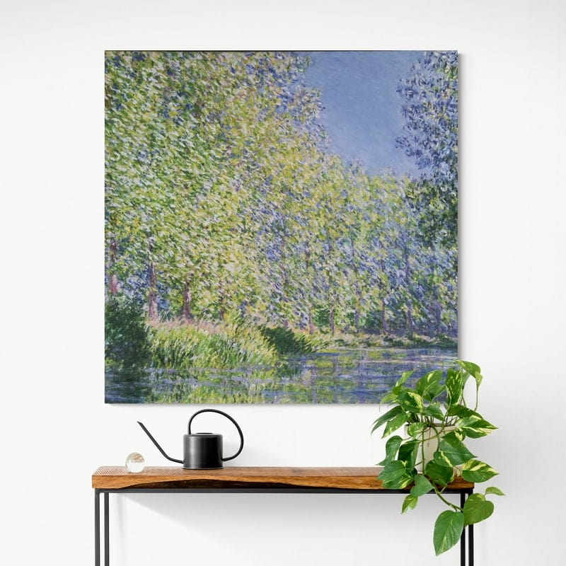 Bend in the Epte River near Giverny 1888 II by Claude Monet wall art from Glam Wall Art
