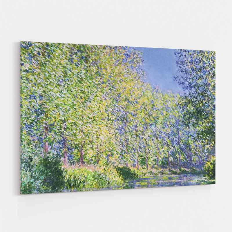 Bend in the Epte River near Giverny 1888 by Claude Monet wall art