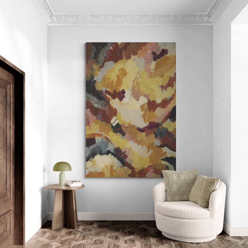 Big Sur Blooms 7 by Jetty Home wall art in a living room
