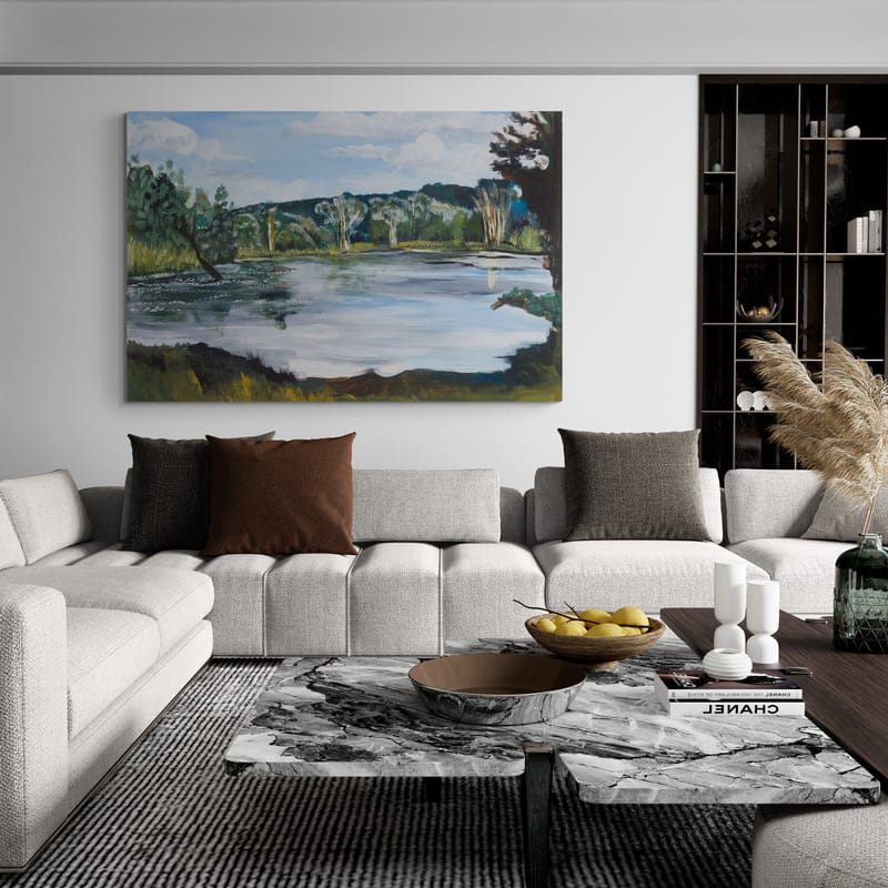 MSTR 1631 by Marina Strijakova wall art in a living room