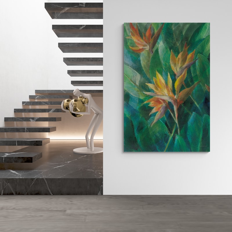 Bird Of Paradise II by Danhui Nai wall art from Glam Wall Art