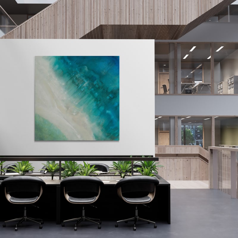 Birdseye View by Danhui Nai wall art from Glam Wall Art
