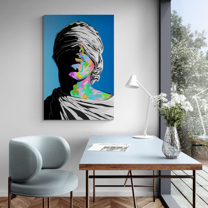 Blind Folded 2025 by Technodrome1 wall art from Glam Wall Art
